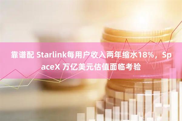 靠谱配 Starlink每用户收入两年缩水18%，SpaceX 万亿美元估值面临考验